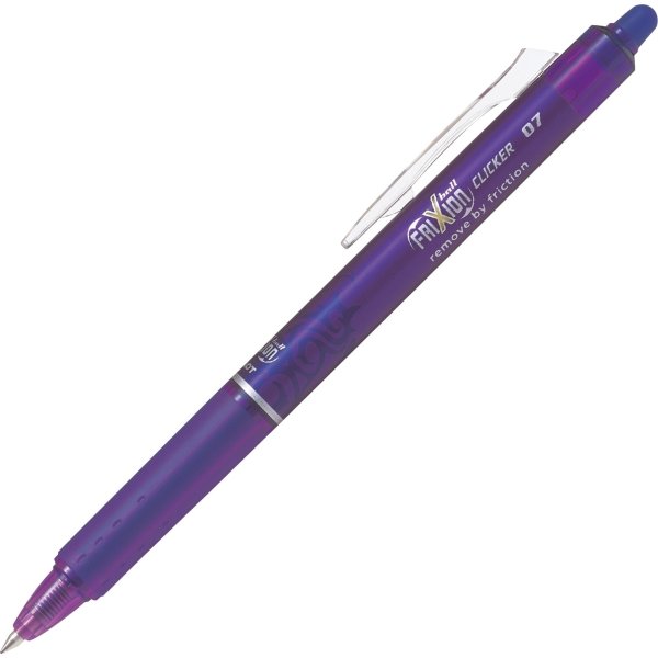 Pilot FriXion Clicker | M | Valuepack | 4 farver