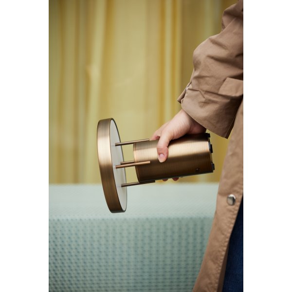 Hübsch BringMe Transportabel Lampe Mini, messing