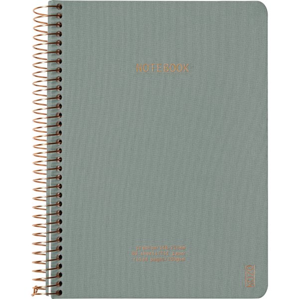 Kozo Premium Notesbog | A5 | Linjeret | Aloe Vera