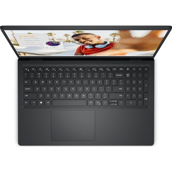 Dell Inspiron 15 15,6" bærbar laptop, sort
