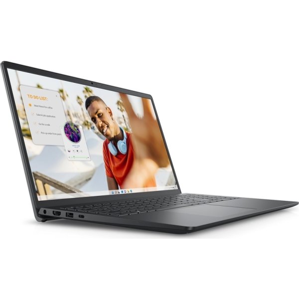 Dell Inspiron 15 15,6" bærbar laptop, sort