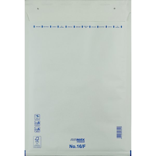 AirMax Boblekuvert | 16/F-W6 | 240x350 mm | Hvid