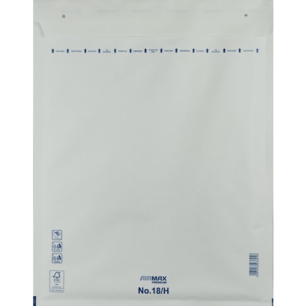 AirMax Boblekuvert | 18/H-W8 | 290x370 mm | Hvid