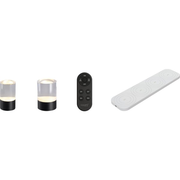UYUNI Glow Rods, genopladelig, 2 stk