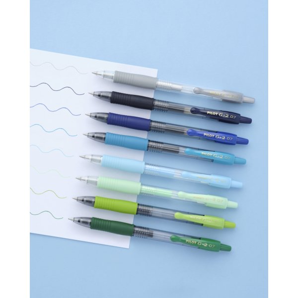 Pilot G-2 Rollerpen | M | Lyseblå
