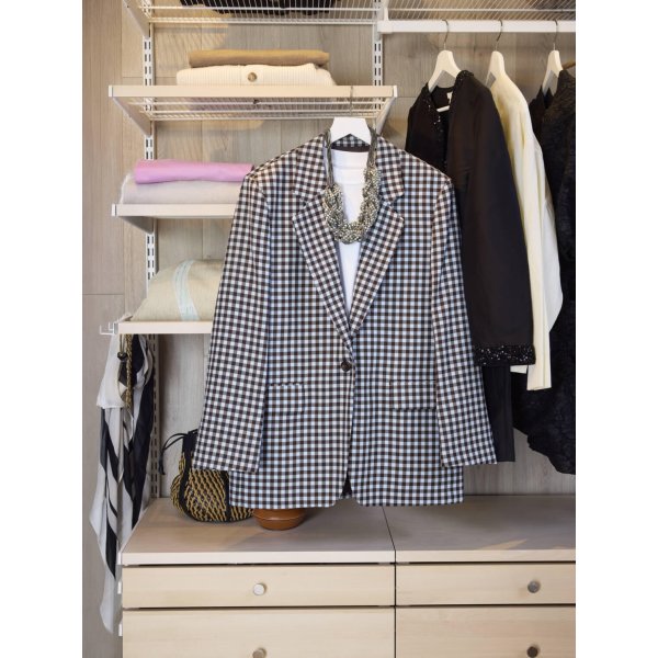 Elfa Decor hyldeliste, B60, birk