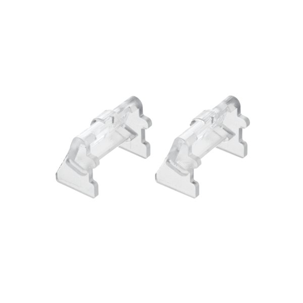 Elfa Decor hyldelisteklips t/hylde m/hæld., 2 stk