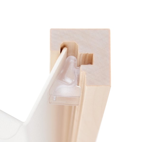 Elfa Decor hyldelisteklips t/hylde m/hæld., 2 stk