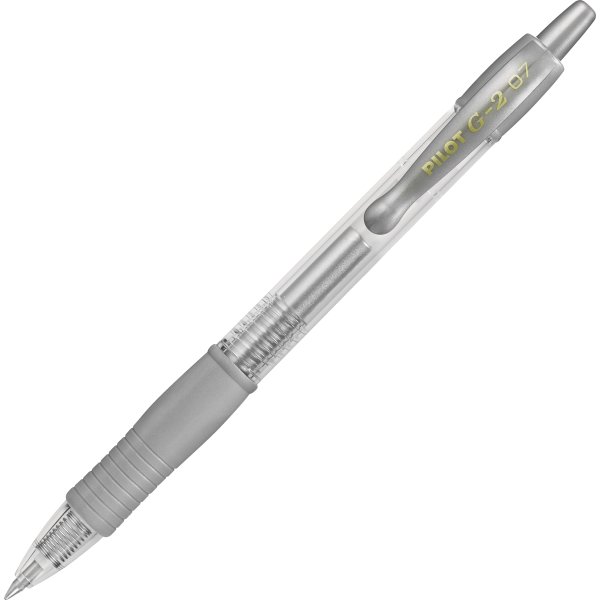 Pilot G-2 Rollerpen | M | Metallic sølv