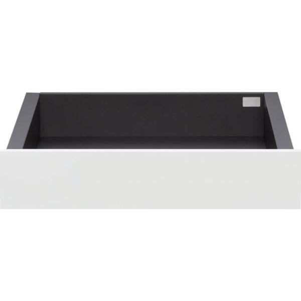 Elfa Decor lav skuffefront, B60, hvid