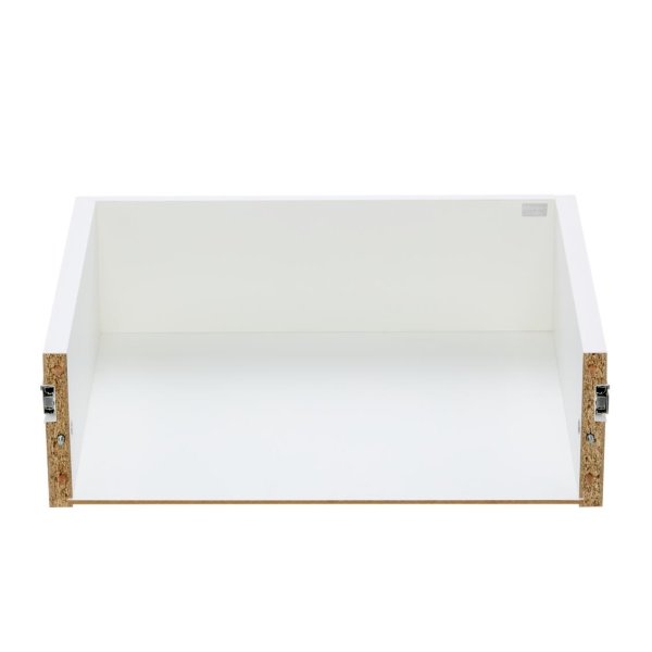 Elfa Decor dyb skuffe, B60/D40, hvid