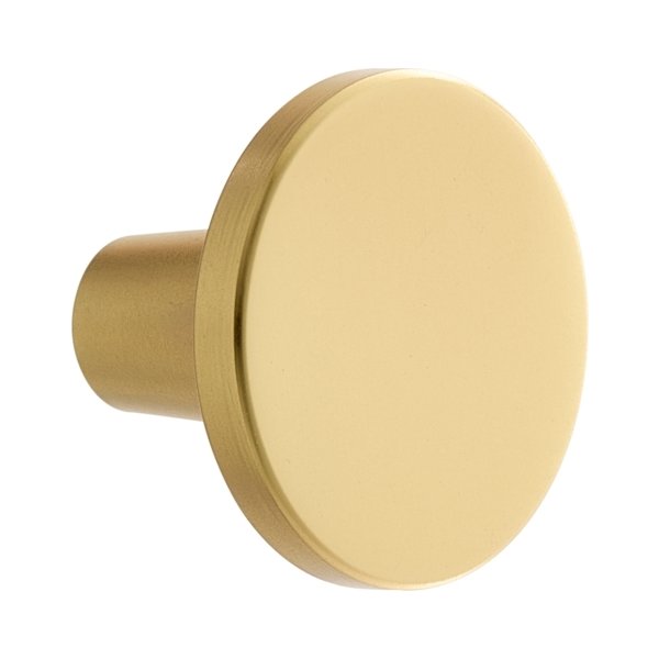 Elfa Decor flad knop, messing