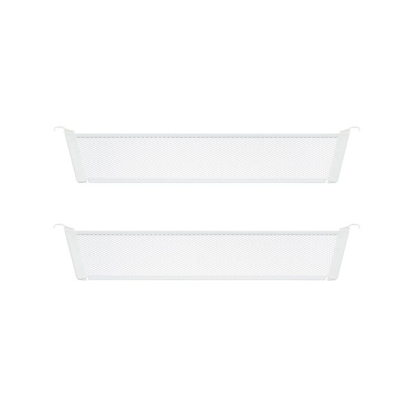 Elfa Decor lav rumdeler meshkurv, D40, hvid, 2 stk