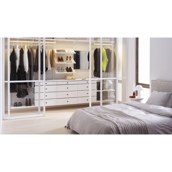 Elfa Decor LED lys 45, sølv