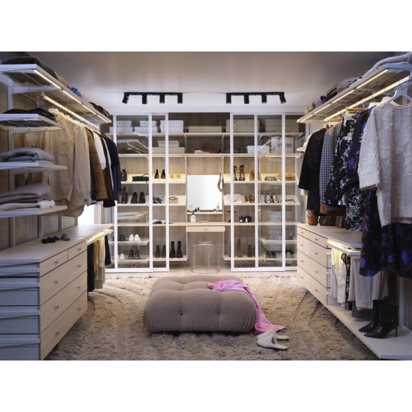 Elfa Decor LED lys 45, sølv