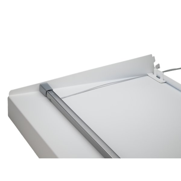 Elfa Decor kabelclips t/metalhylde, mat hvid, 2 st