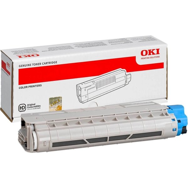 OKI 44315307 lasertoner, blå, 6000s