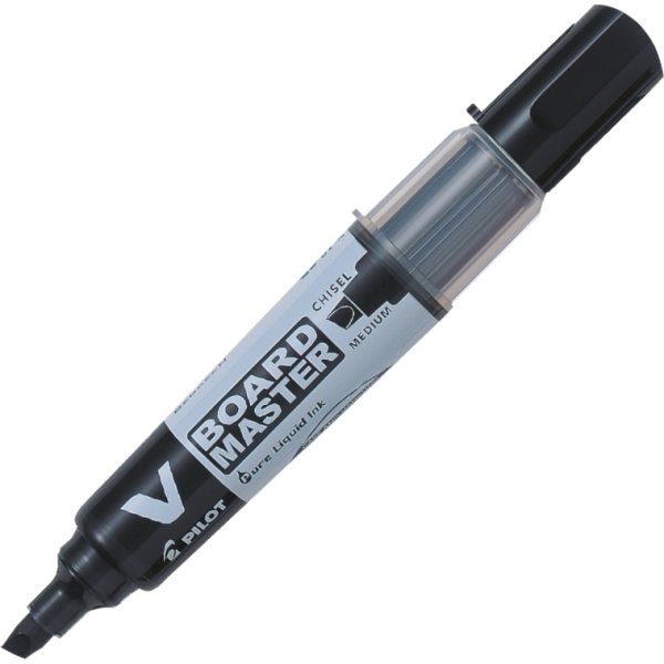 Pilot V-Board Master WB Marker | M skrå | Sort
