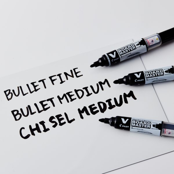 Pilot V-Board Master WB Marker | M skrå | Sort