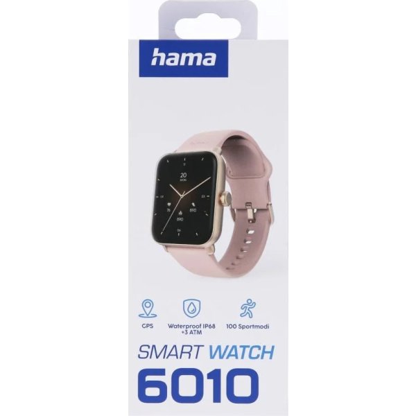Hama SmartWatch 6010, rose gold
