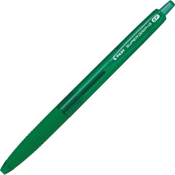 Pilot Super Grip G Kuglepen | EF | Grøn