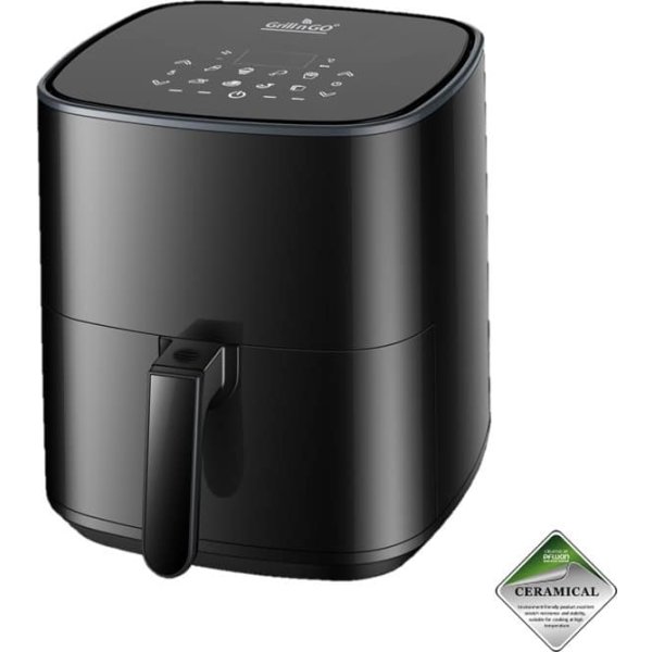 GrillnGO Madrid airfryer, 5L, sort