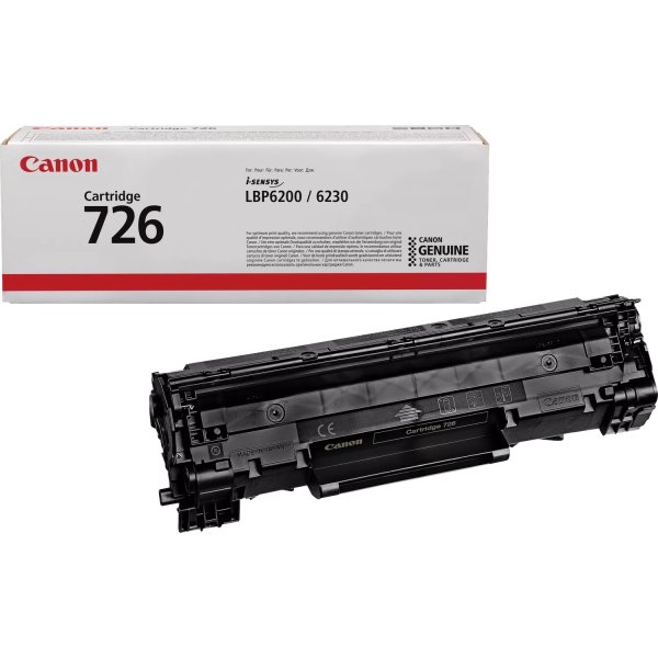 Canon nr.726/3483B002AA lasertoner, sort, 2100s
