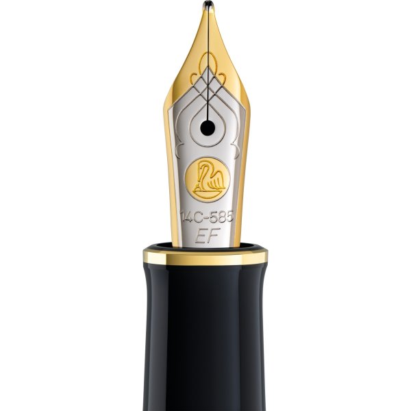 Pelikan Souverän 400 Fyldepen, EF, black/blue