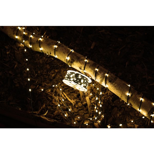 Lyskæde m/500 LED, 24,95m varm hvid
