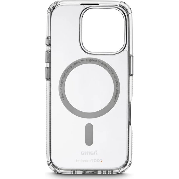Hama Mobilcover iPhone 16 Pro MagCase, transparent