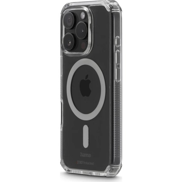 Hama Mobilcover iPhone 16 Pro MagCase, transparent