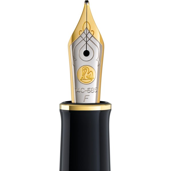 Pelikan Souverän 400 Fyldepen, F, black/blue