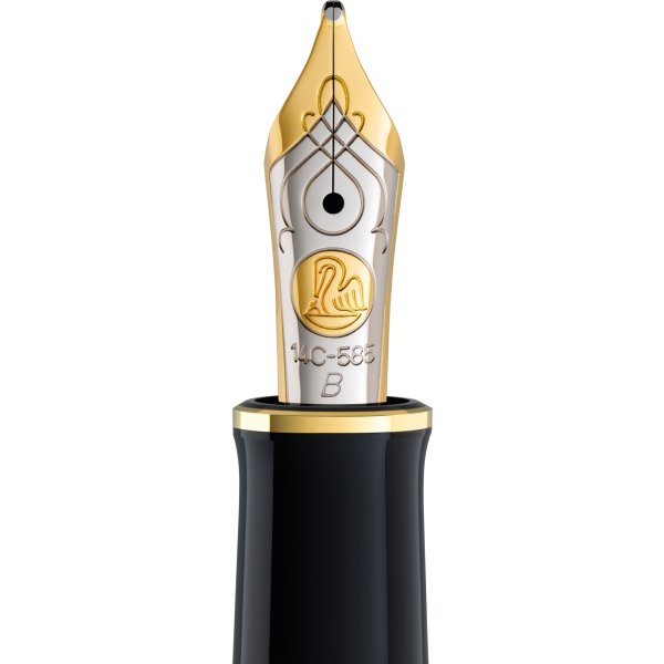 Pelikan Souverän 600 Fyldepen, B, black/blue