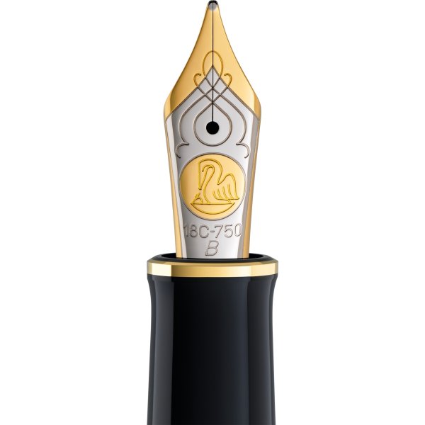 Pelikan Souverän 800 Fyldepen, B, black/red