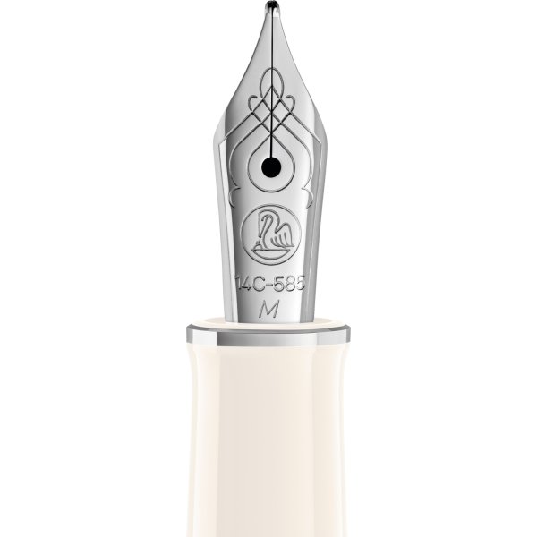 Pelikan Souverän 405 Fyldepen, M, white