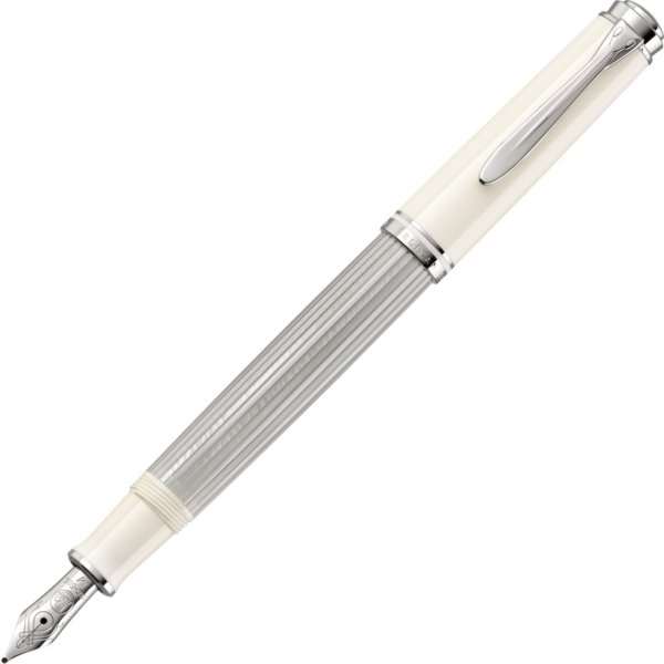 Pelikan Souverän 405 Fyldepen, B, white