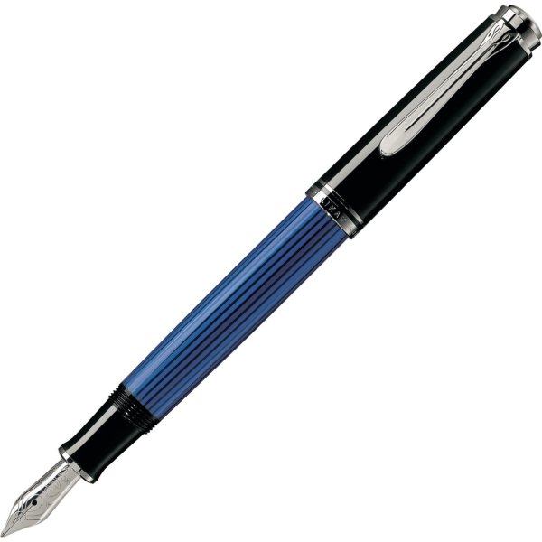 Pelikan Souverän 405 Fyldepen, EF, black/blue
