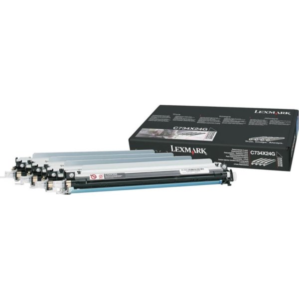 Lexmark C734X24G photo conducter, 20000s, 4pk