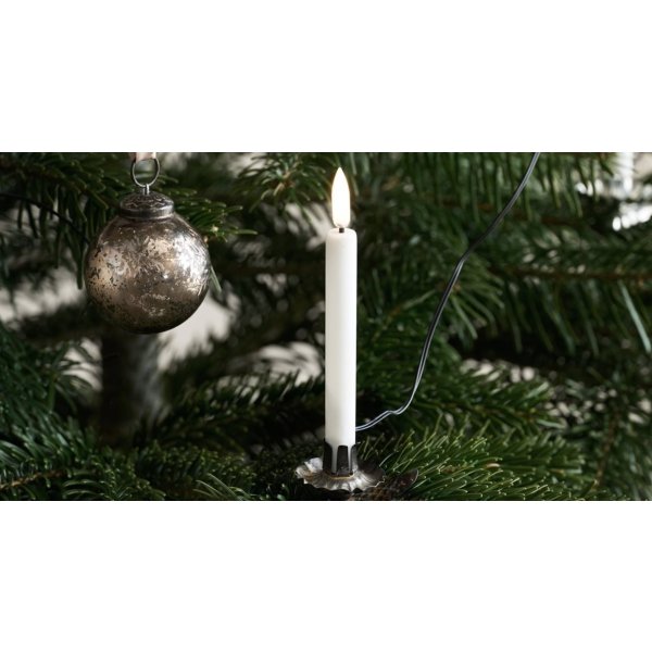 UYUNI LED 12 Juletræs lys, USB-C, hvid, B1,3xH11cm