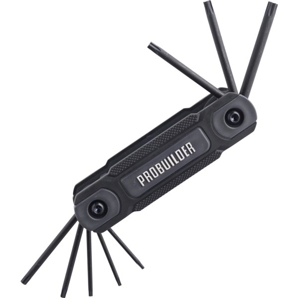 Probuilder Stiftnøglesæt foldbart Torx 8 stk.