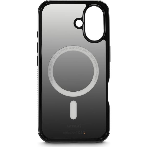 Hama Mobilcover Protect iPhone 16 MagCase, Sort