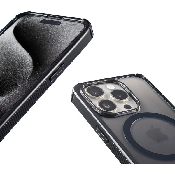 Hama Mobilcover iPhone 16 Pro MagCase, sort