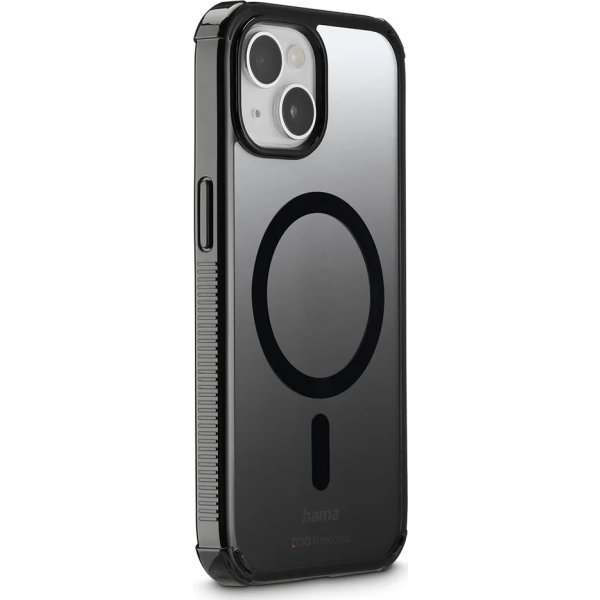 Hama Mobilcover Protect iPhone 15 MagCase, Sort