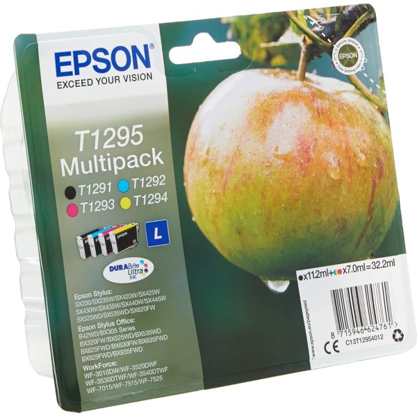 Epson nr.T1295/C13T12954012 blækpatron, sampak