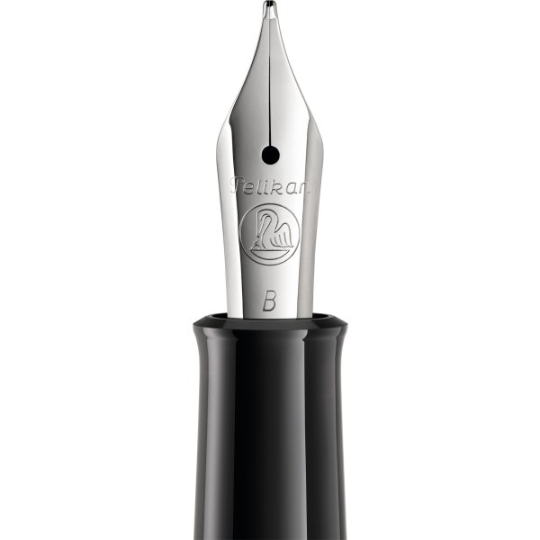 Pelikan Classic 200 Fyldepen, B, blue-marbled