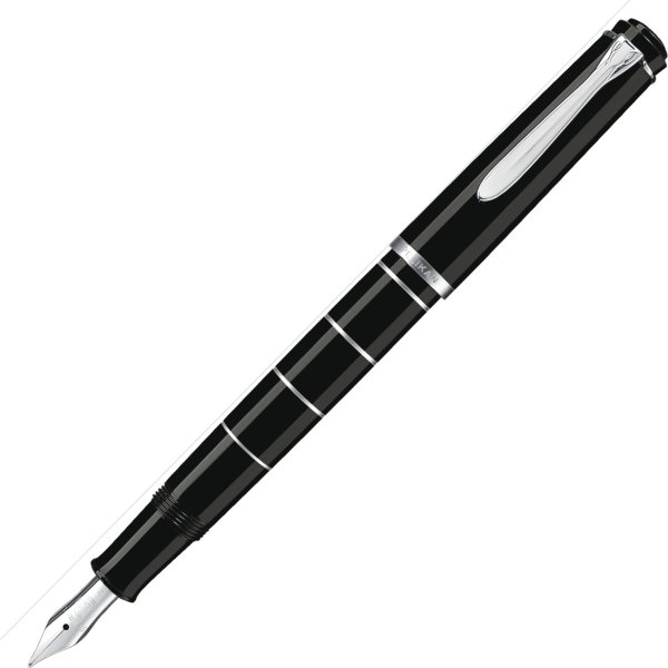 Pelikan Classic 215 Fyldepen, M, black rings