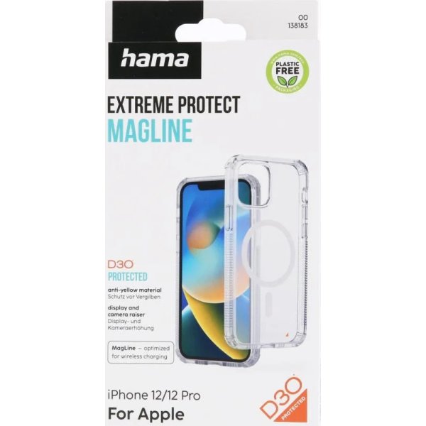Hama Mobilcover iPhone 12 Pro MagCase, transparent
