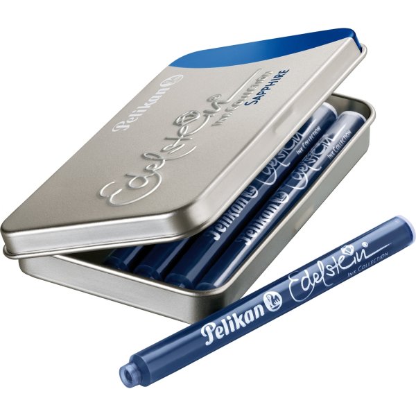 Pelikan Edelstein Refill, sapphire, 6 stk.
