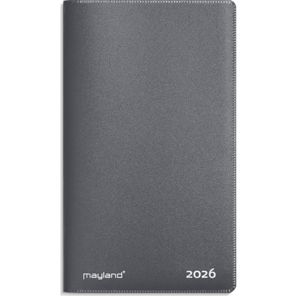 Mayland 2026 Index Planner Mini, plast, grå