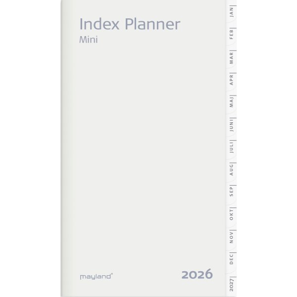 Mayland 2026 Index Planner Mini, refill